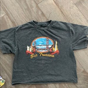 Brandy Melville John Galt San Francisco Crop Top